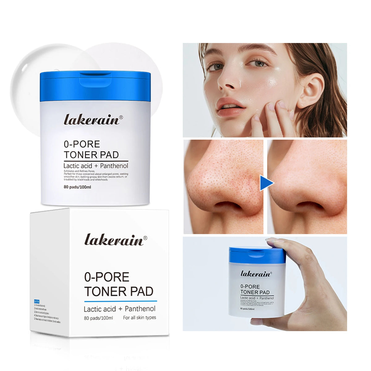 Refreshing Pore Toner Pads – Cleanse & Refresh Your Skin ✨