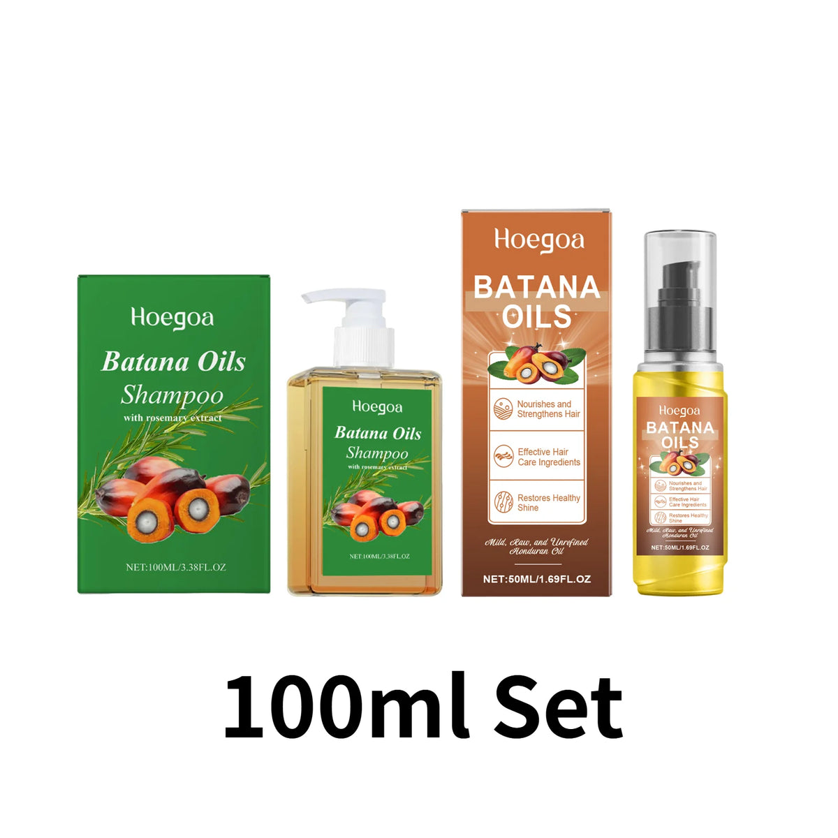 botana Oil Shampoo & Conditioner Set – Nourish, Cleanse & Shine ✨