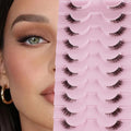 Natural Glam False Eyelashes – Soft & Fluffy Look ✨