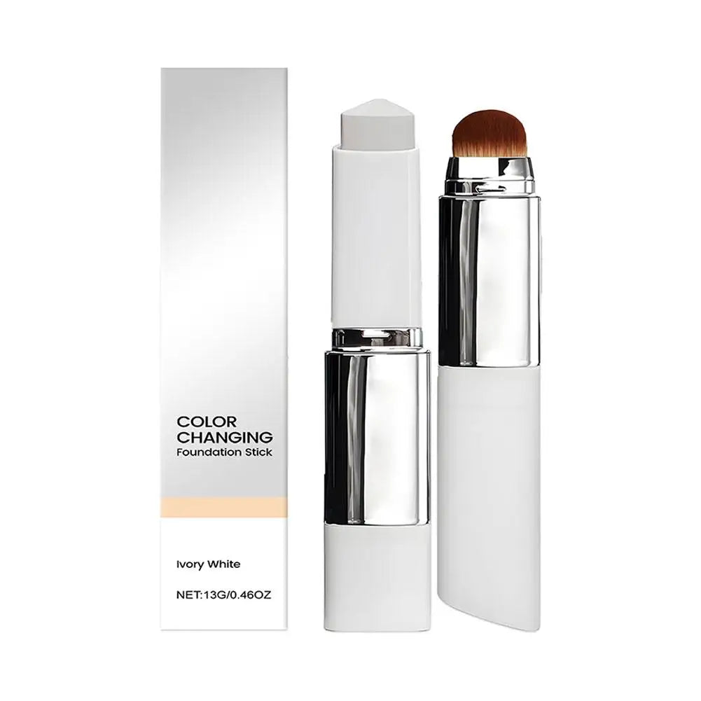 2-in-1 Color-Changing Foundation Stick – Smooth & Natural-Looking Finish ✨