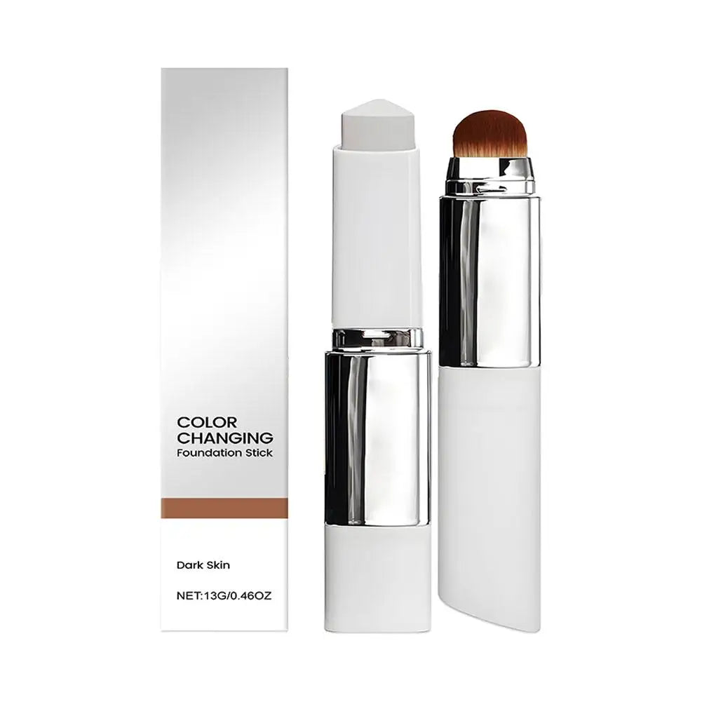 2-in-1 Color-Changing Foundation Stick – Smooth & Natural-Looking Finish ✨