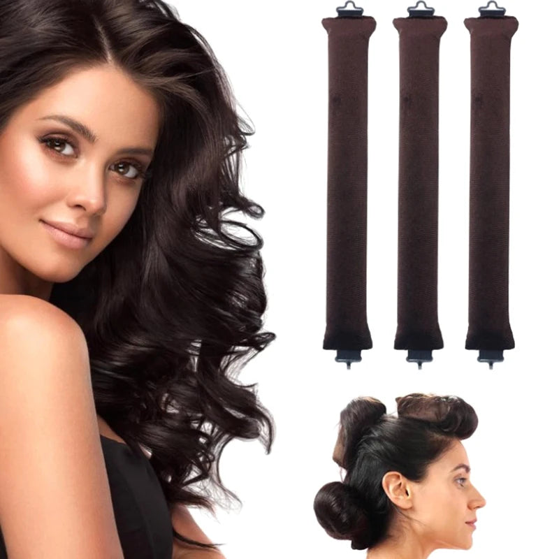 Heatless Curling Rod Set – Soft Overnight Curls
