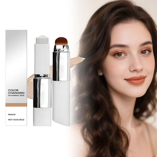 2-in-1 Color-Changing Foundation Stick – Smooth & Natural-Looking Finish ✨