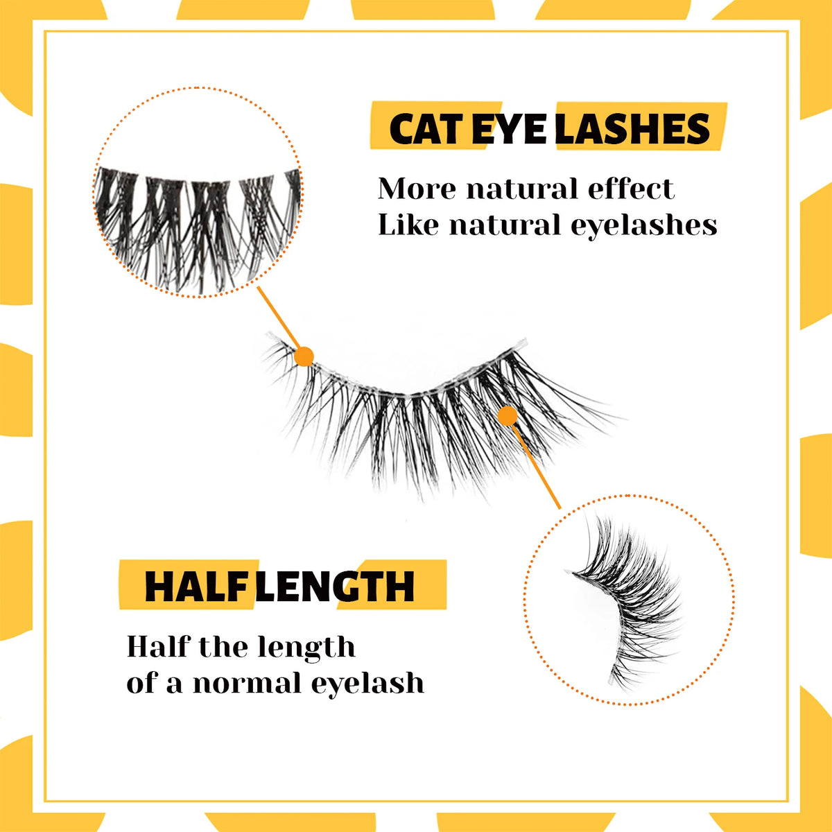 Natural Glam False Eyelashes – Soft & Fluffy Look ✨